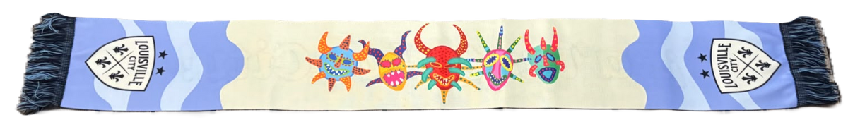LouCity Pa'lante Noche Latina Summer Weight Scarf
