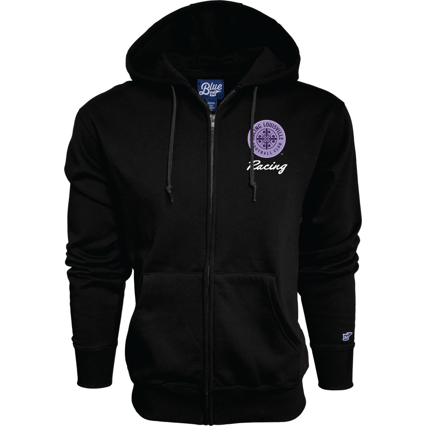 Racing Patch Adams Full Zip Hooded Sweatshirt