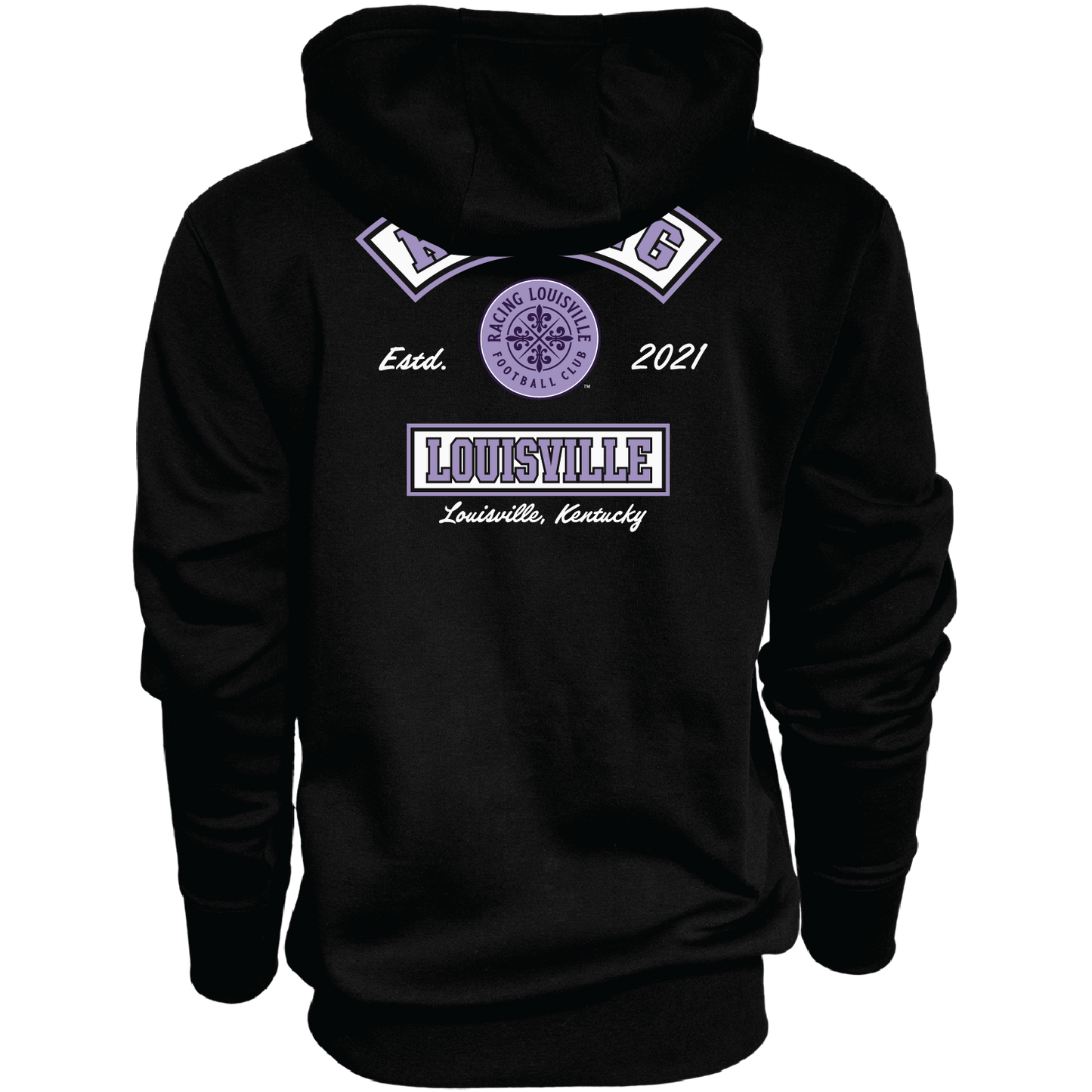 Racing Patch Adams Full Zip Hooded Sweatshirt