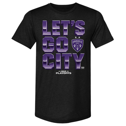 LouCity Let's Go City Playoff T-shirt