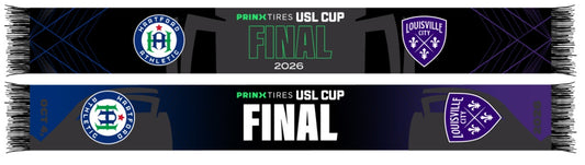 LouCity USL Cup Final Matchup Scarf