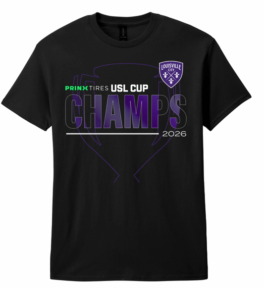 LouCity USL Cup Champions T-shirt