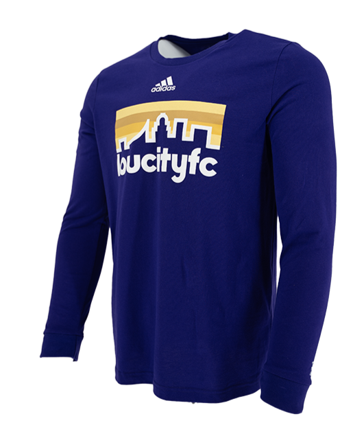LouCity Adidas Skyline From the Vault Long Sleeve T shirt