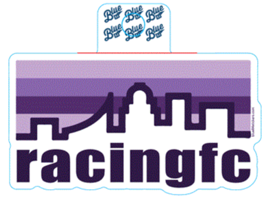 Racing Cityscape Sticker