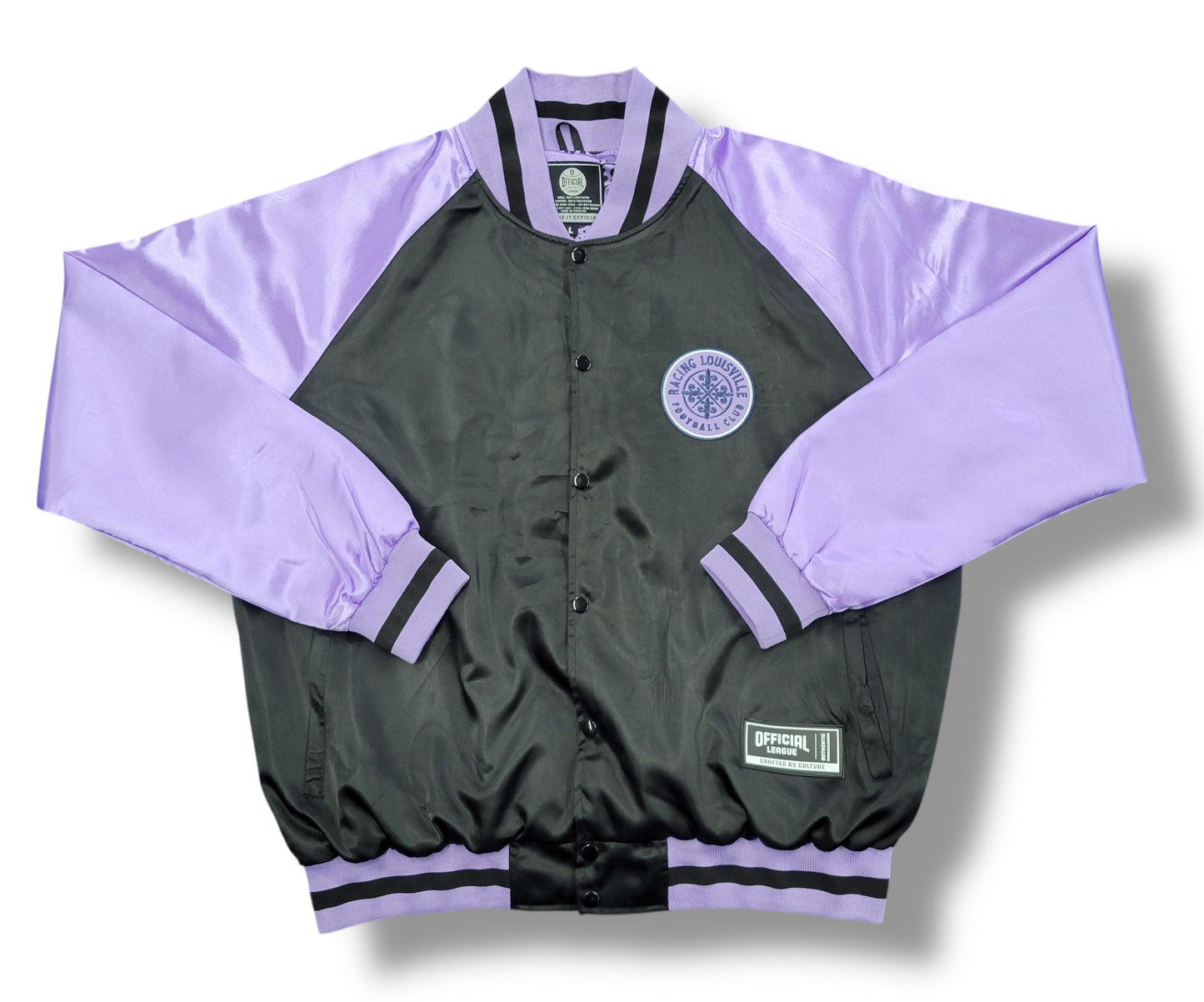 Racing Lightweight Satin Bomber Jacket