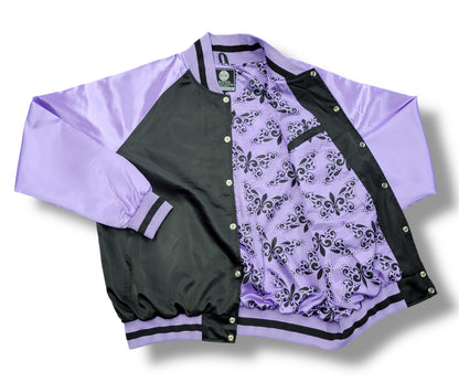 Racing Lightweight Satin Bomber Jacket