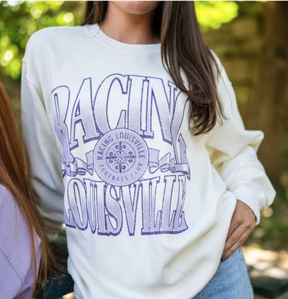 Racing Pure Class Dyed Ringspun Crewneck Sweatshirt