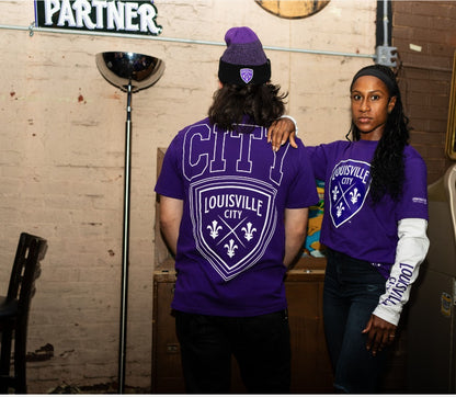 LouCity Oversized Print Venue T-shirt