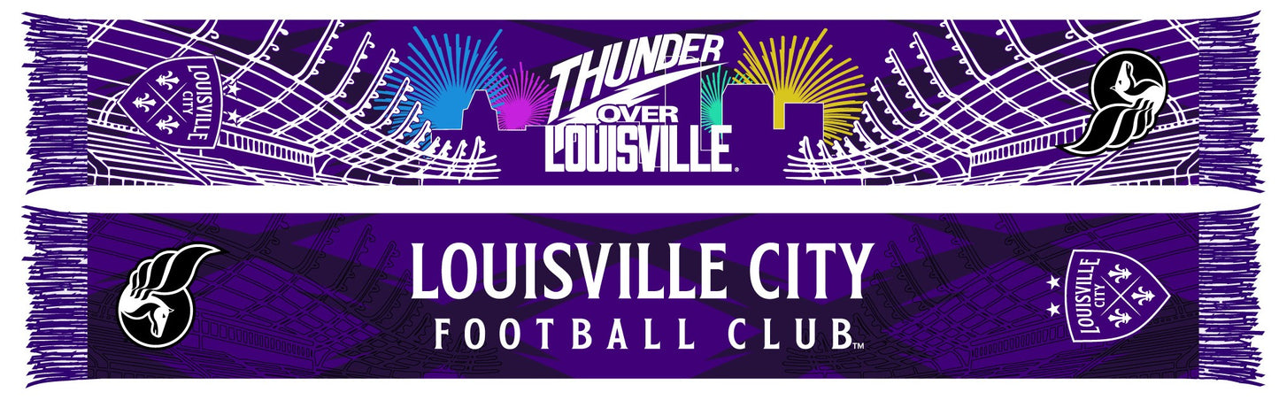 LouCity Thunder Over Louisville Commemorative Summer Scarf