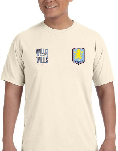 Aston Villa x Eintracht Frankfurt 2025 Heavyweight T-Shirt