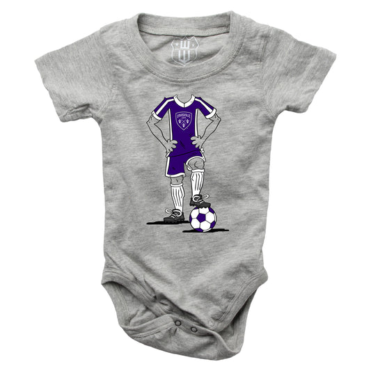 LouCity Soccer Player Bobblehead Infant Onesie